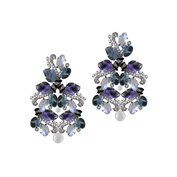KDY-H535629 fruit leaf earrings