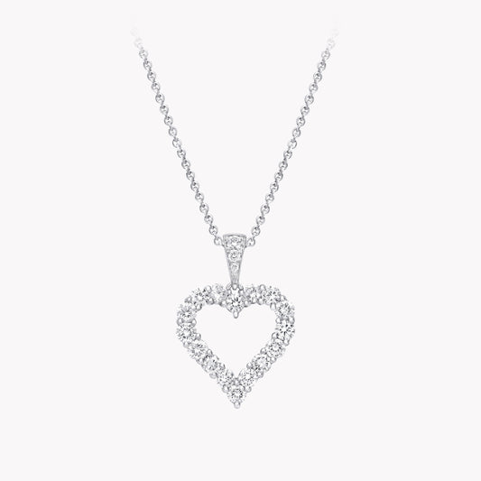 GLF-RGP048 wide 14.8mm heart-shaped pendant