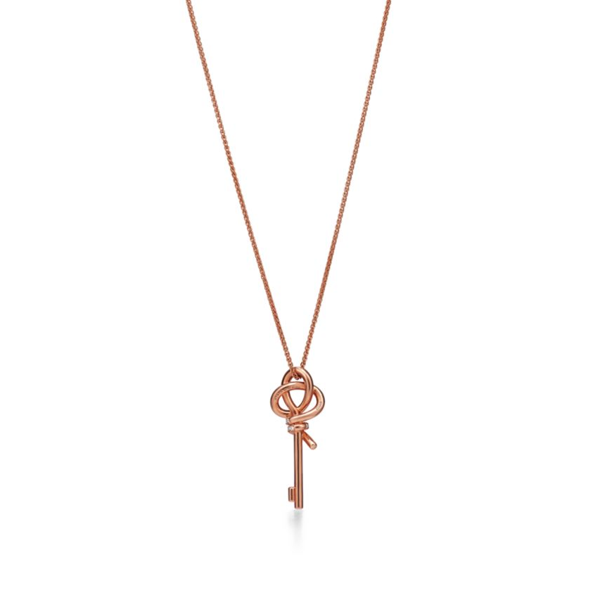 TIF-72984277 1.5-inch high small twisted rope key pendant