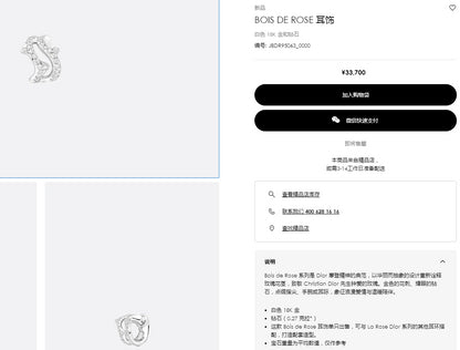 DA-JBDR95063树枝耳环