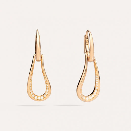 BMLD-POC1021 Irregular large paper clip U-shaped egg-shaped ear hooks