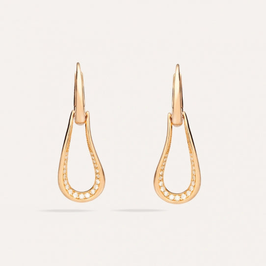 BMLD-POC1021 Irregular large paper clip U-shaped egg-shaped ear hooks