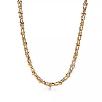 TIF-70751135 medium ball ball u-shaped necklace