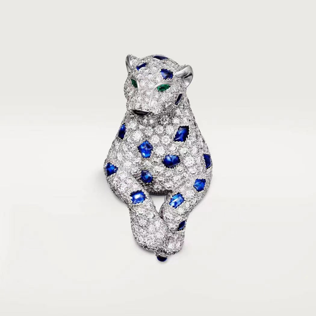 KDY-H7000538 lying leopard necklace