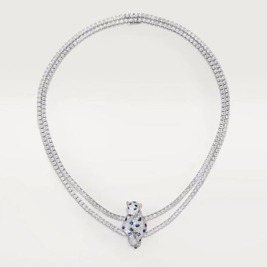 KDY-H7000538 lying leopard necklace