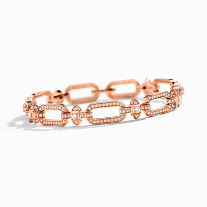 ML-TIPT-B24 cone square diamond bracelet