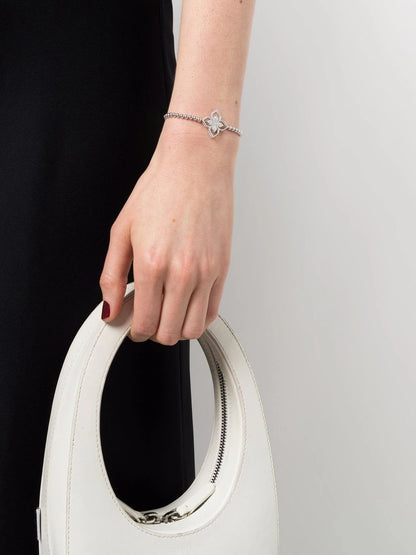 LBT-ADR777BR3046宽20mm扭绳飞镖四叶草珠珠手链