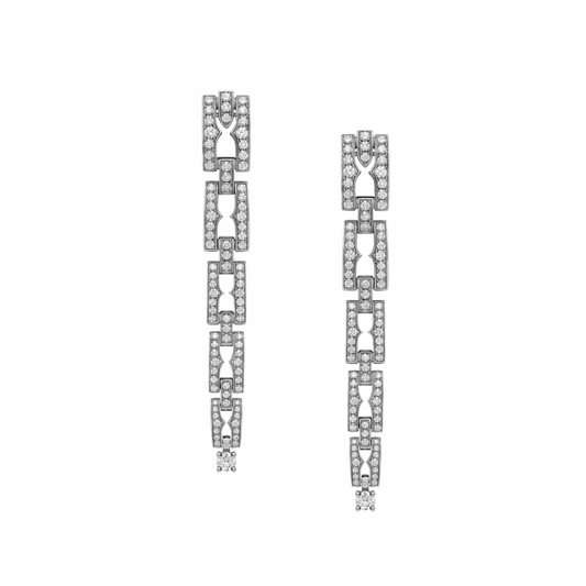 BGL-360862 full diamond cover long earrings