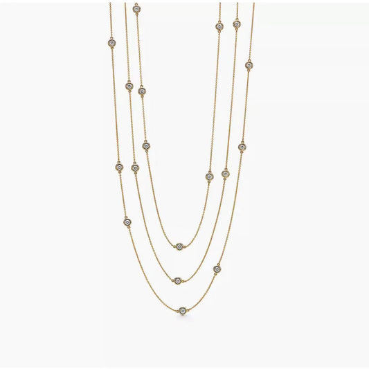 TIF-71285022 24-piece thick edge blisters necklace