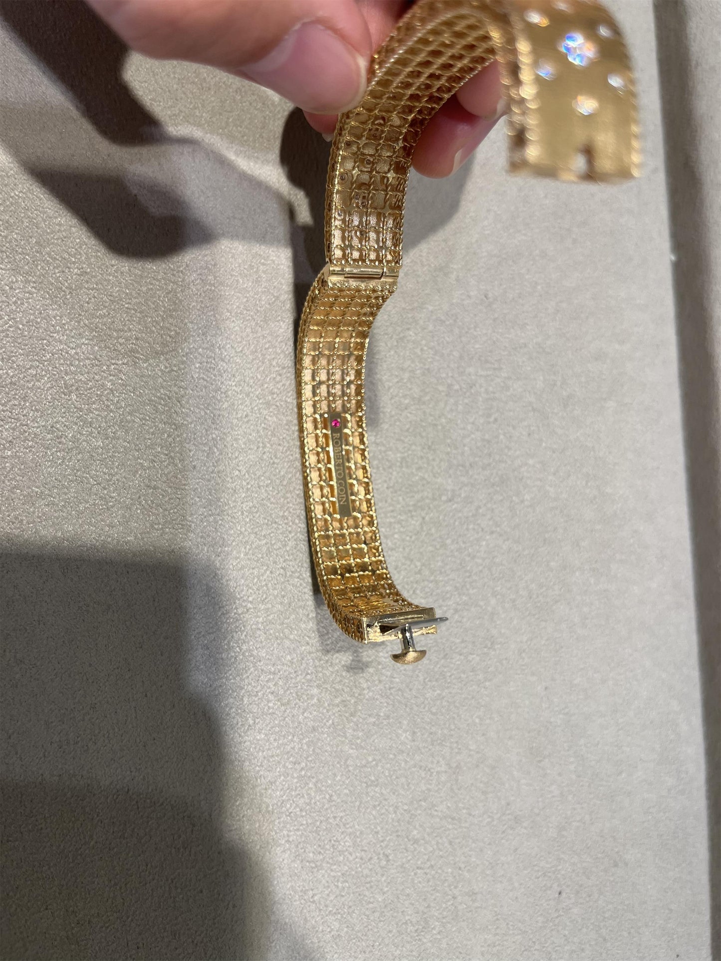 LBT-ADR777BA1295宽12mm方形扭绳手镯