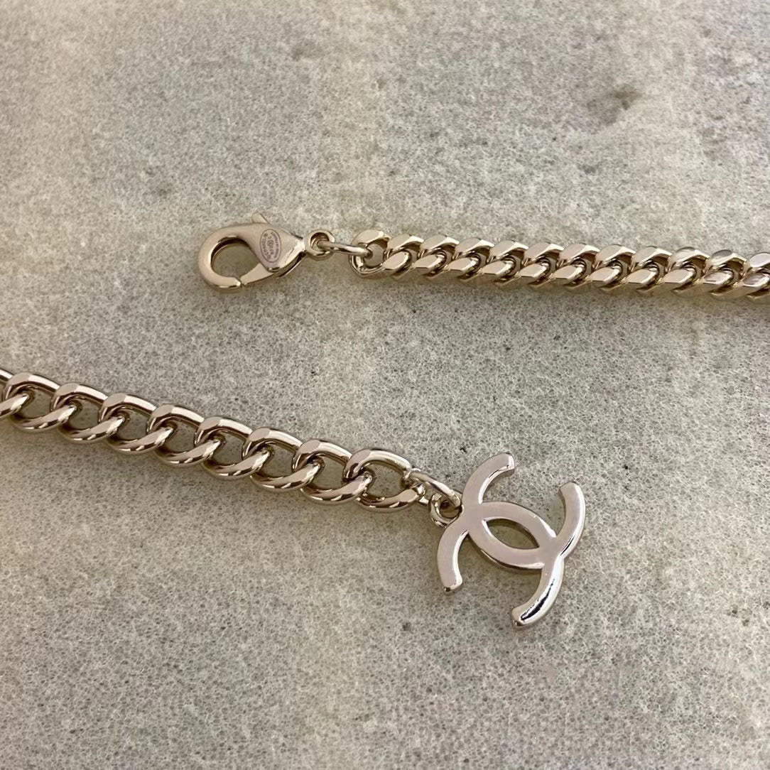 XNE-AB6442 three sets of double C denim bracelets