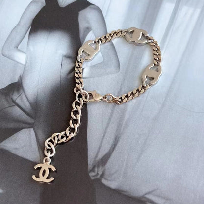XNE-AB6442 three sets of double C denim bracelets