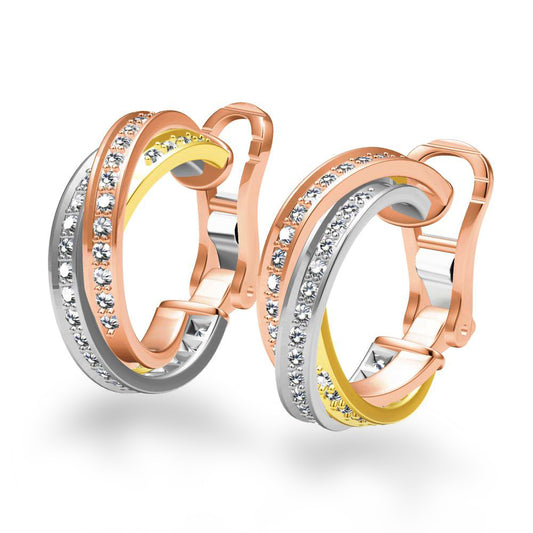 KDY-N298597 three-color earrings