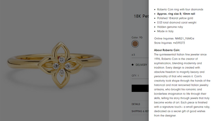 LBT-ADR777RI3201宽10mm四叶梅花4钻飞标