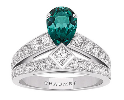 SM-081982 Waterdrop Diamond Crown Ring